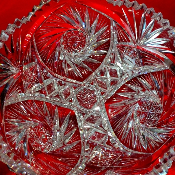 24%PbO Lead Crystal Bowl - Picture 10 of 14